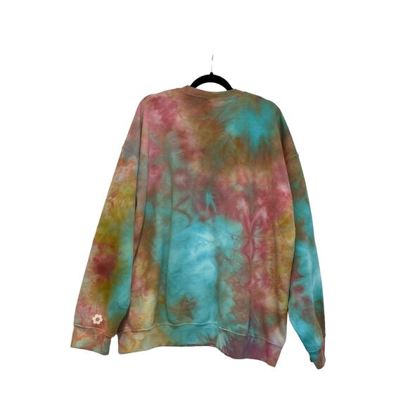 Custom Tie Dye Crewneck Sweatshirt - Picture 10 of 11